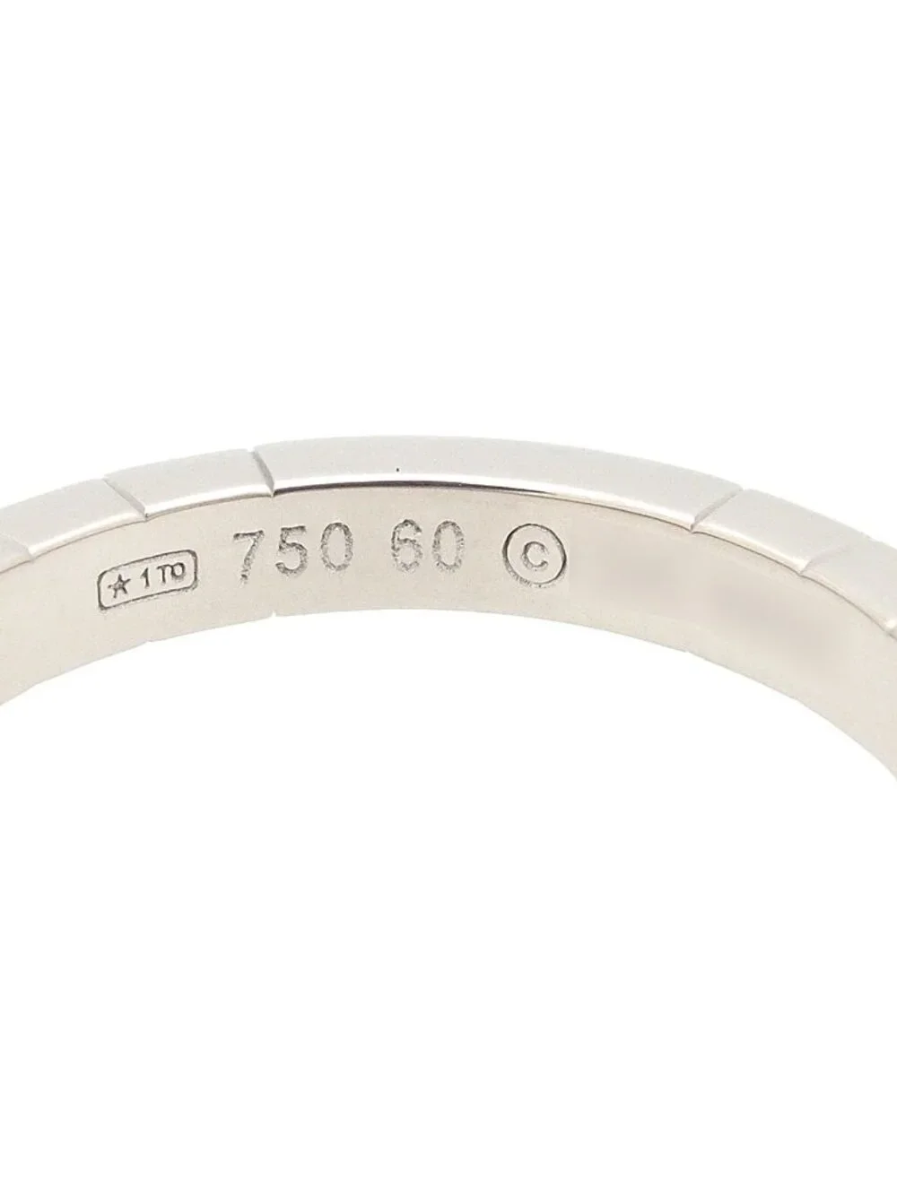 Cartier Lanieres Ring White Gold 18K 60